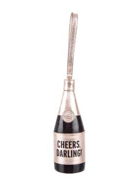 Kate Spade CHEERS, DARLING Novelty Wristlet.